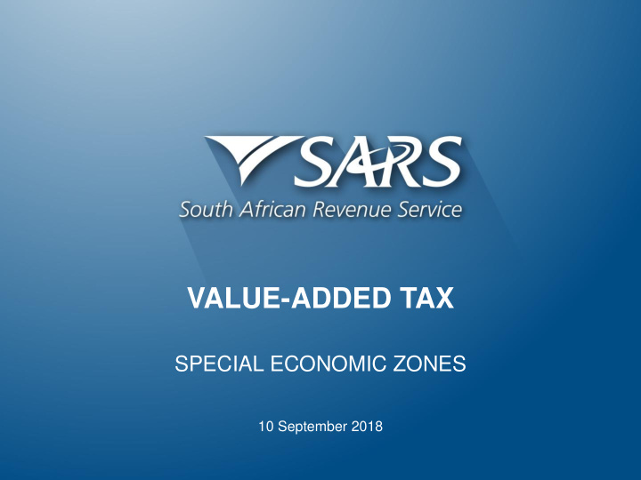 value added tax