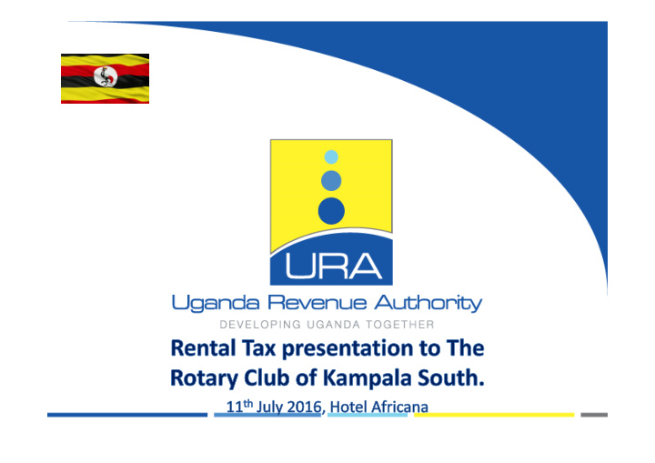 our role established in 1991 uganda revenue authority s