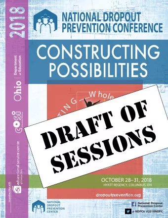 DRAFT OF  h  N  i  l  d  I  T  S  N  u  SESSIONS  p  I  p  R  o  P  r  E  t  U  L  B  OCTOBER