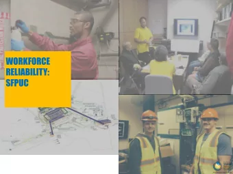 SFPUC  5-Year Strategic Planning Process  Needs Assessment  Mission-critical job categories