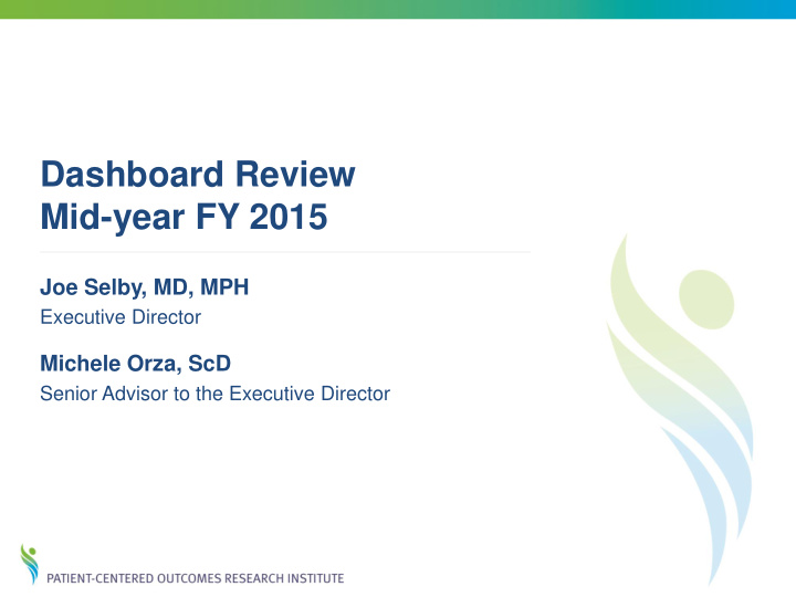 dashboard review mid year fy 2015