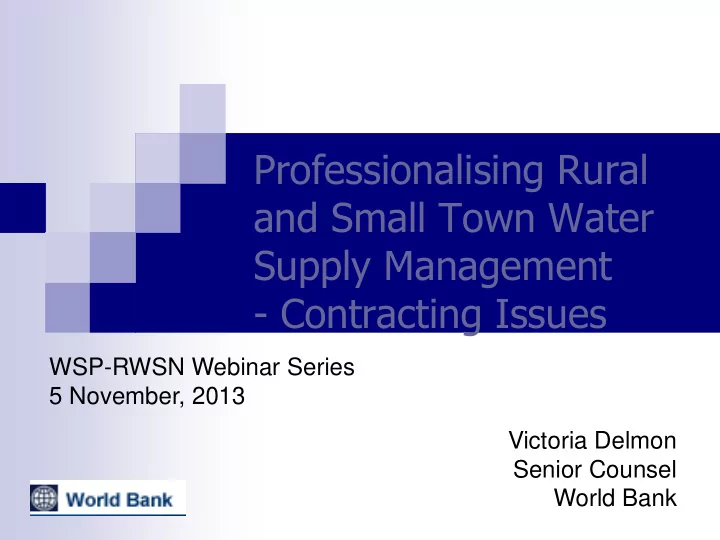 professionalising rural