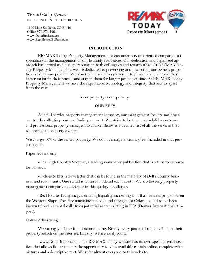 property management