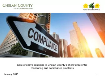 monitoring and compliance problems  January, 2019  1  Introdu  oduct  ctions  ons:    Silicon