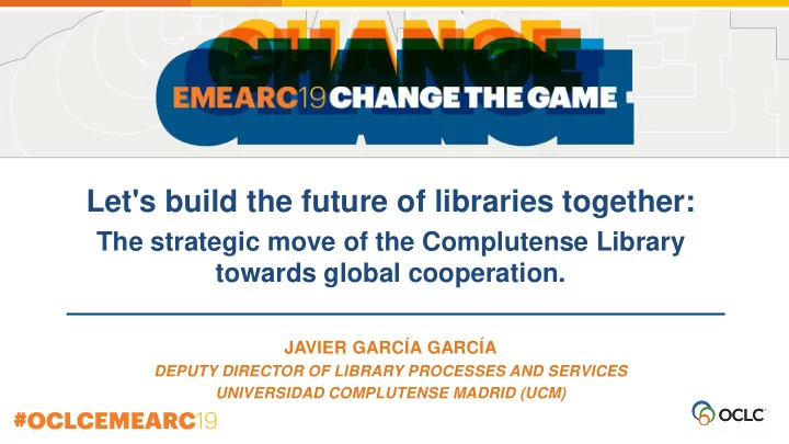 let s build the future of libraries together
