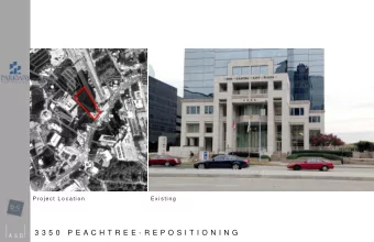 3 3 5 0  P E A C H T R E E - R E P O S I T I O N I N G  Si te  Pl an -  Pr oj ect Extents  3 3 5 0