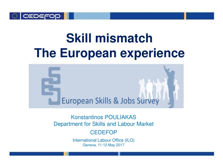 skill mismatch