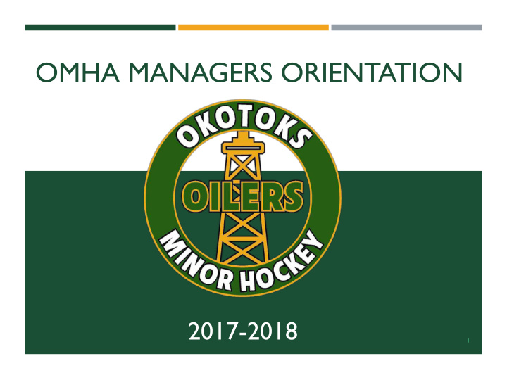 omha managers orientation