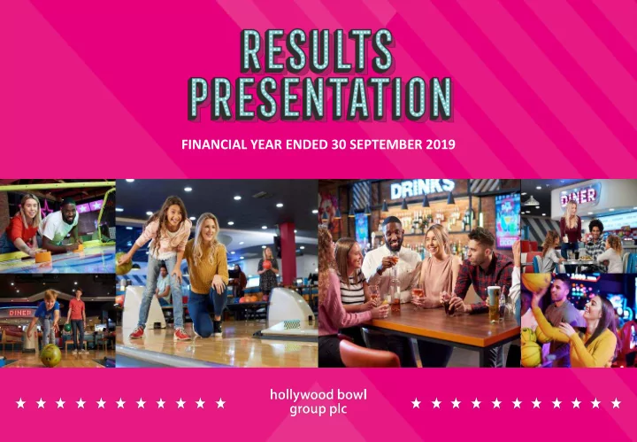 financial year ended 30 september 2019
