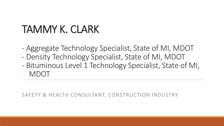 tammy k y k c clar ark