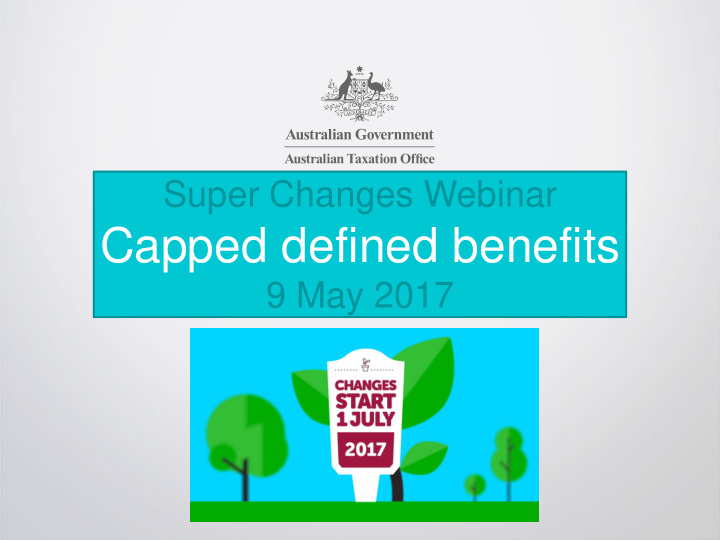 capped defined benefits