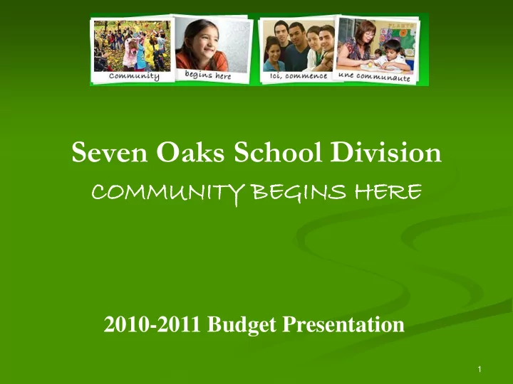 seven oaks school division