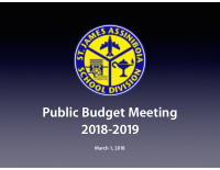 public budget meeting 2018 2019