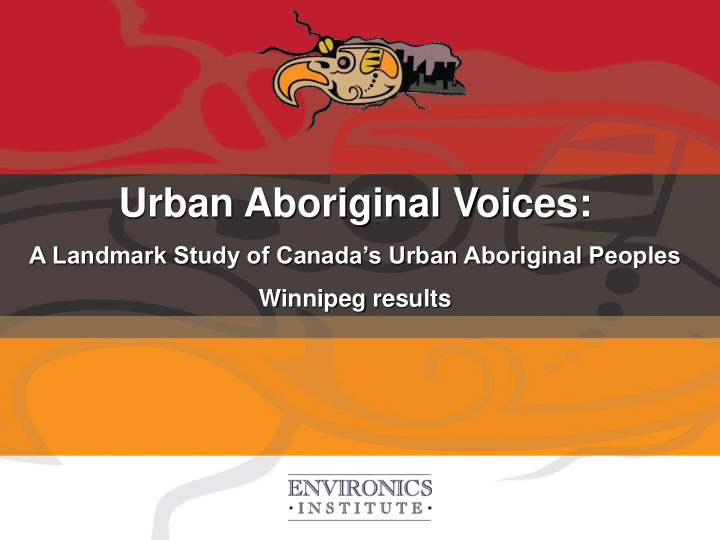urban aboriginal voices