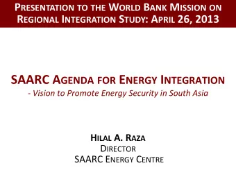 2 S OUTH A SIA E NERGY O UTLOOK  1.6 billion people  500 million live below $1 per  day