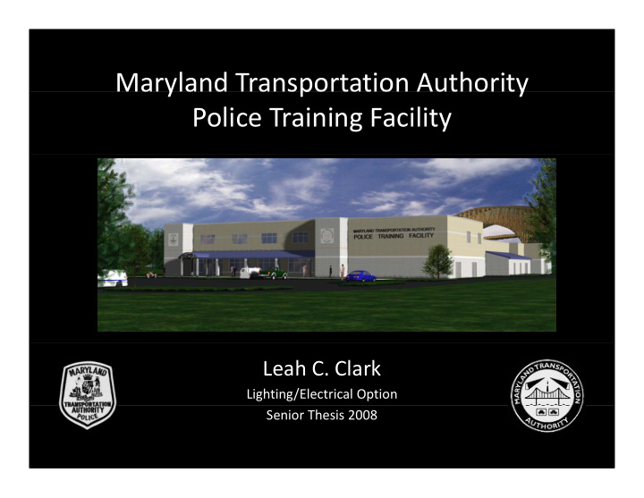 maryland transportation authority y p y police training