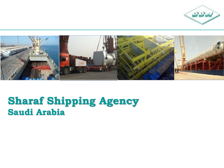 sharaf shipping agency