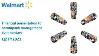 Q2 FY2021  Safe harbor and non-GAAP measures  This presentation contains statements that may be