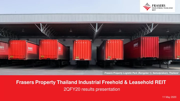 frasers property thailand industrial freehold leasehold