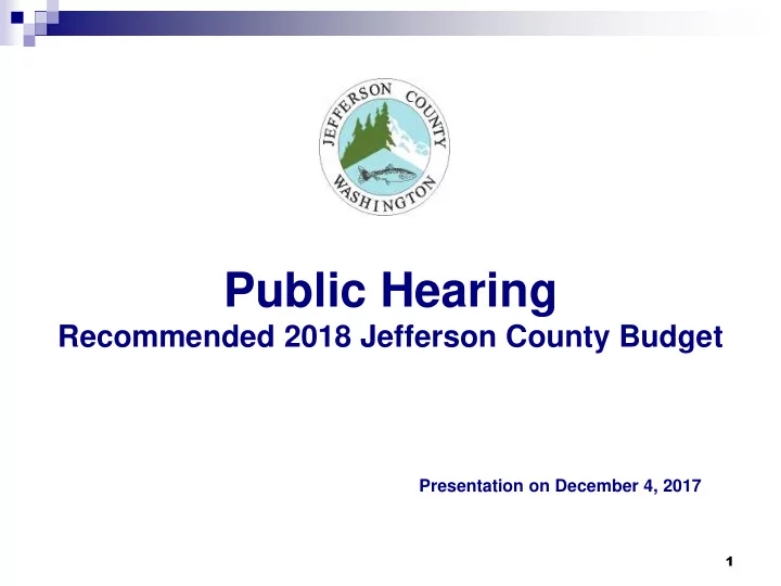 public hearing