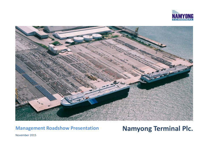 namyong terminal plc namyong terminal plc