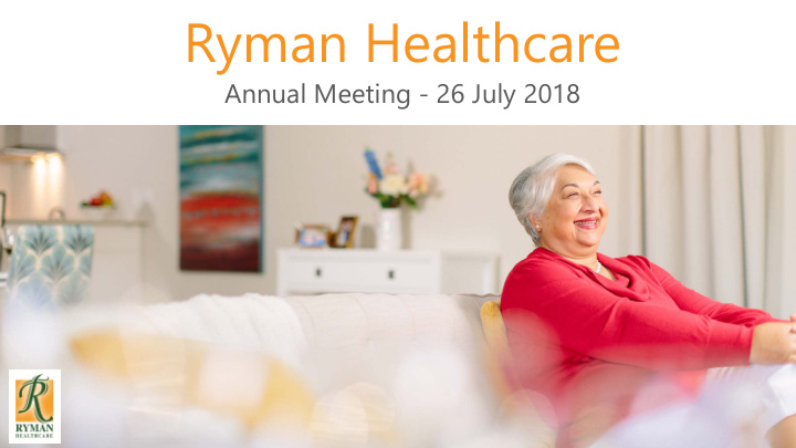 ryman healthcare