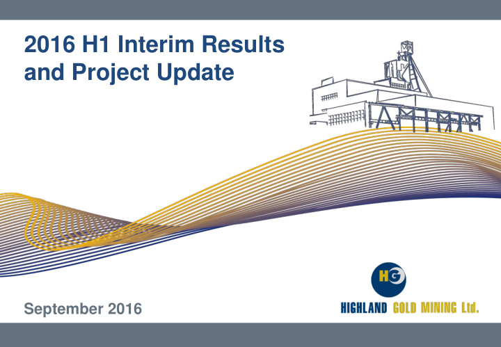 2016 h1 interim results