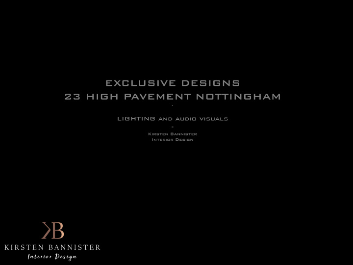 exclusive designs 23 high pavement nottingham