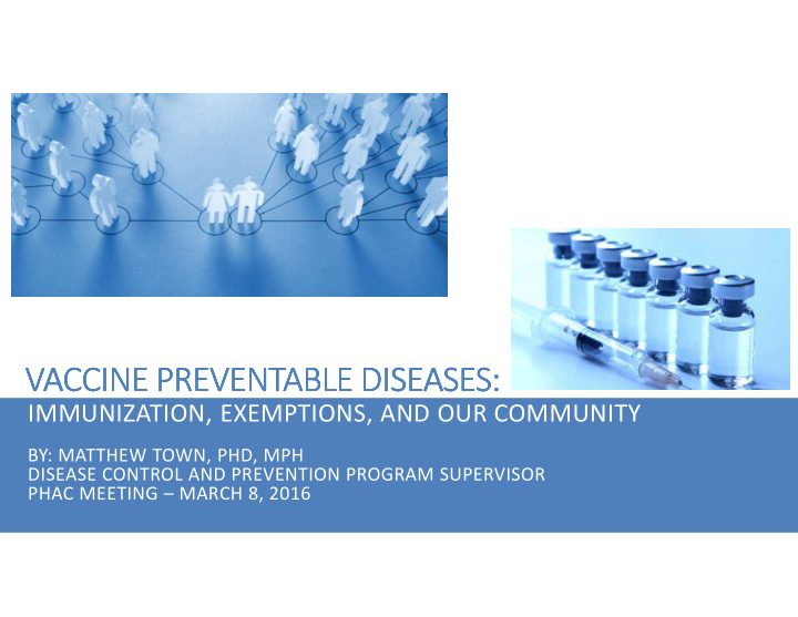 vaccine preventable diseases vaccine preventable diseases