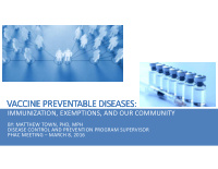 vaccine preventable diseases vaccine preventable diseases