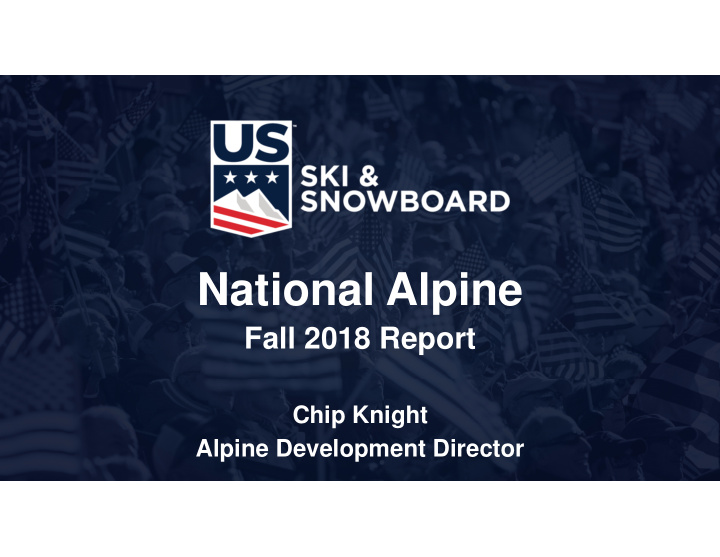 national alpine