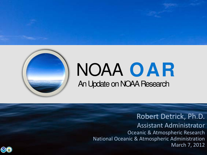 noaa oar