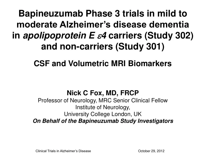 study funding janssen alzheimer immunotherapy and pfizer