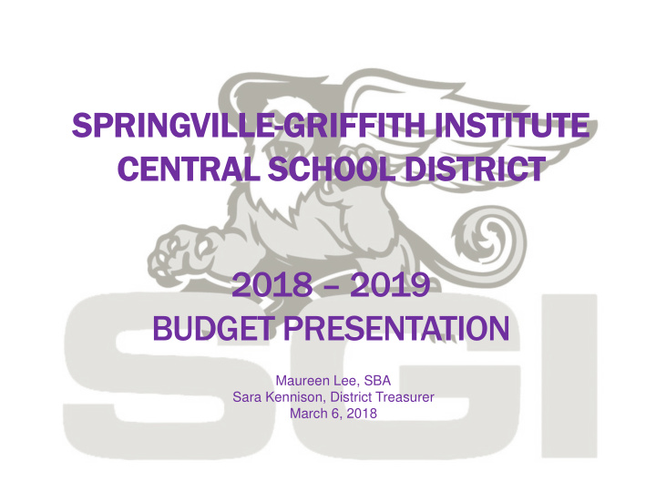 springville griffith institute central school district