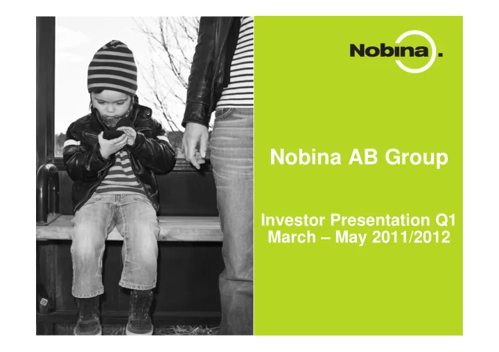 nobina ab group