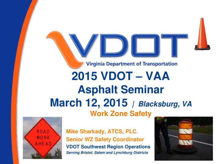 2015 vdot vaa