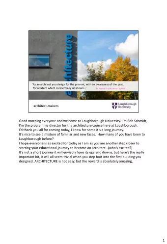 1  // special_course_features lu _ arc QUALITY (over quantity) + LEADING EDGE  What I would like to