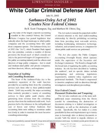 I  scandals in this countrys history, the United  of interest inherent in the dual audit/