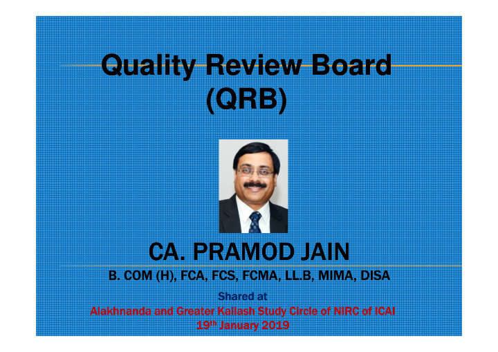 quality review board quality review board qrb qrb