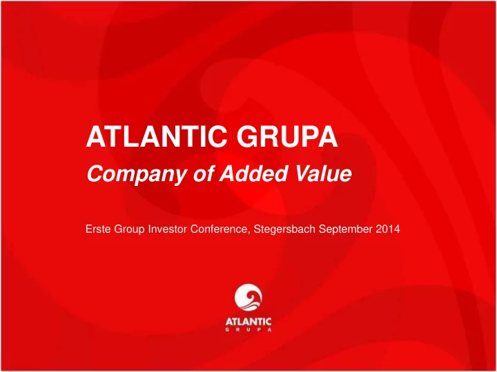atlantic grupa