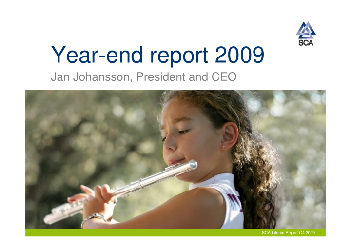 year end report 2009