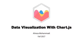 Da  Data V  ta Visua  isualiza  lization  tion With Char  ith Chart.js  t.js  Alireza Mohammadi