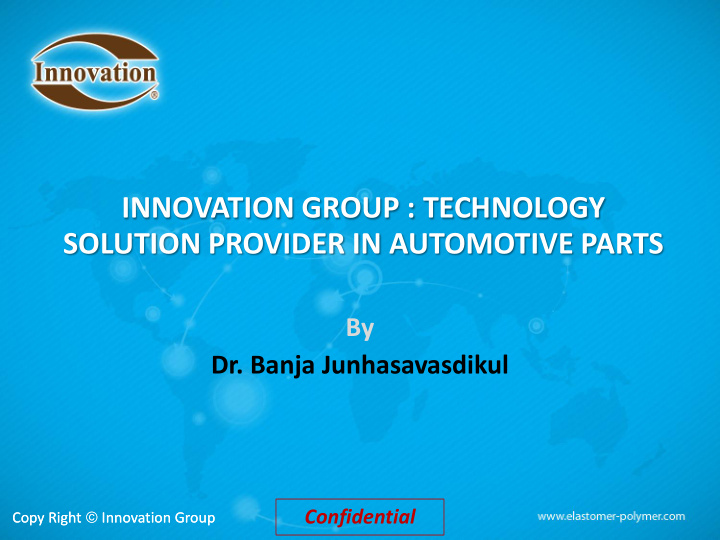 solution provider in automotive parts