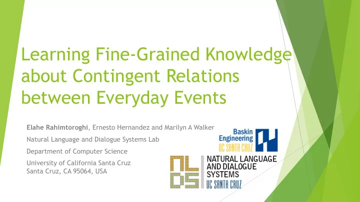 learning fine grained knowledge about contingent