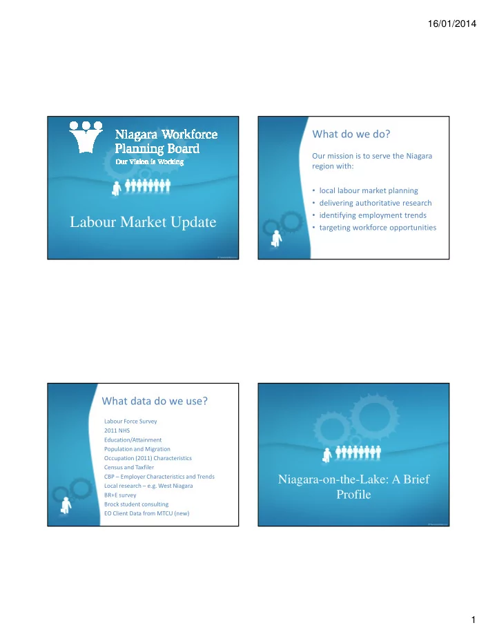 labour market update