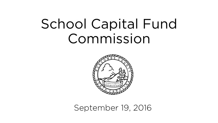 school capital fund commission