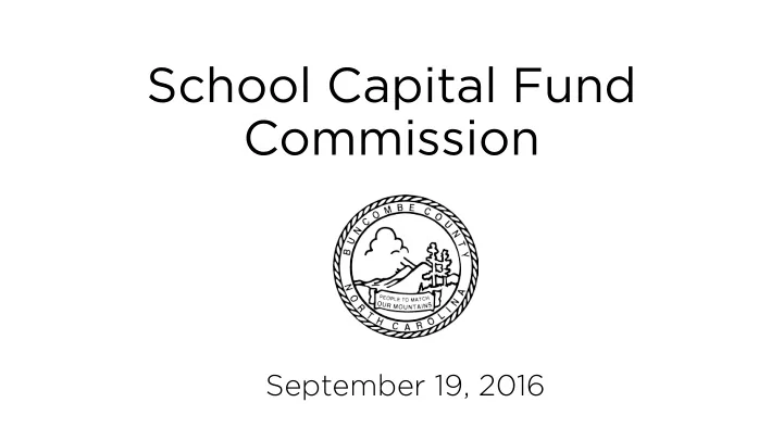 school capital fund commission