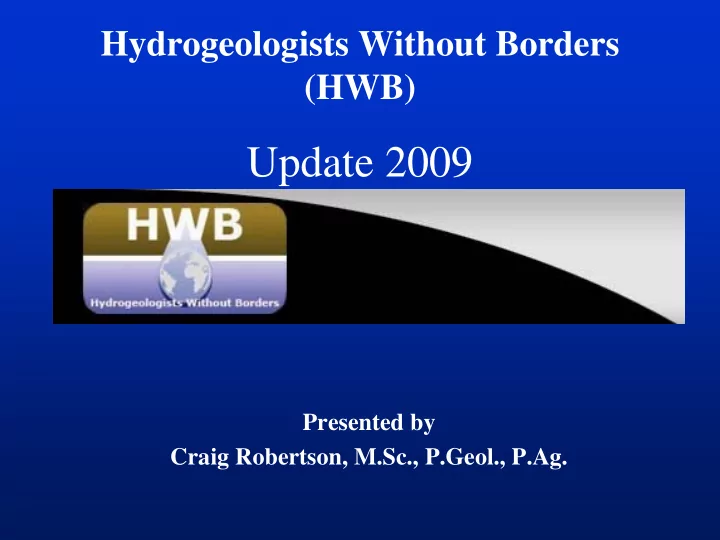 update 2009