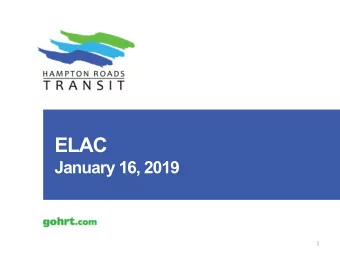 ELAC  January 16, 2019  1 January 28 th Legislative Day  2  Me  Member  At  Attending  Ar  Area