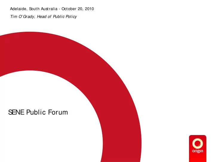 s ene public forum the impetus toward a low carbon